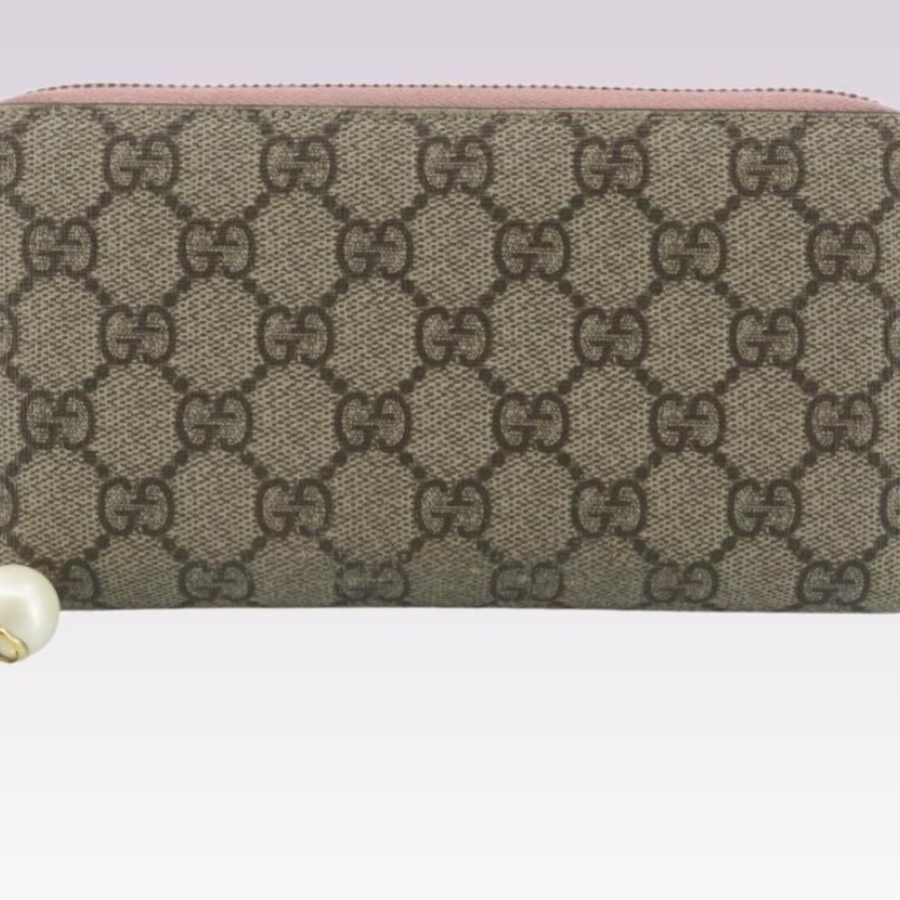Gucci Brown and Pink wallet